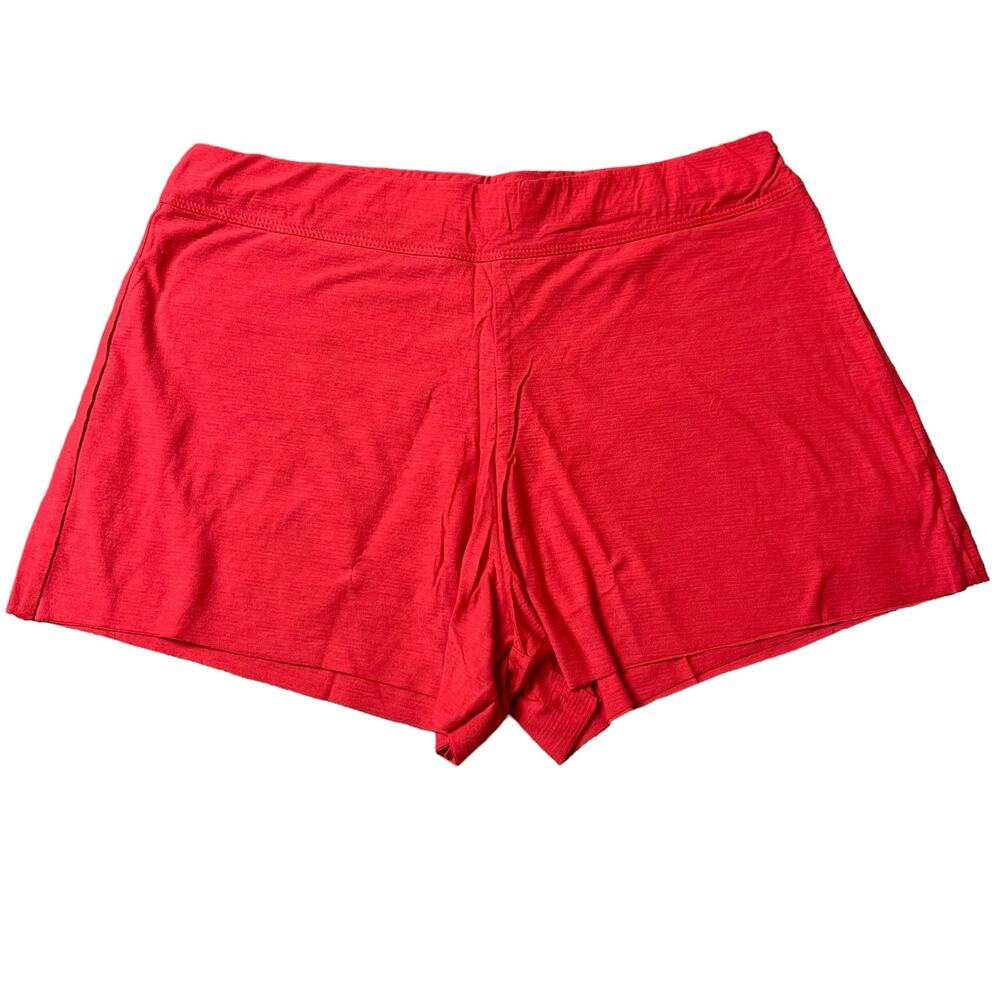 Lunya Cool Short Red Cotton Blend Lounge Sleep Shorts XL New In Packaging - Picture 5 of 12